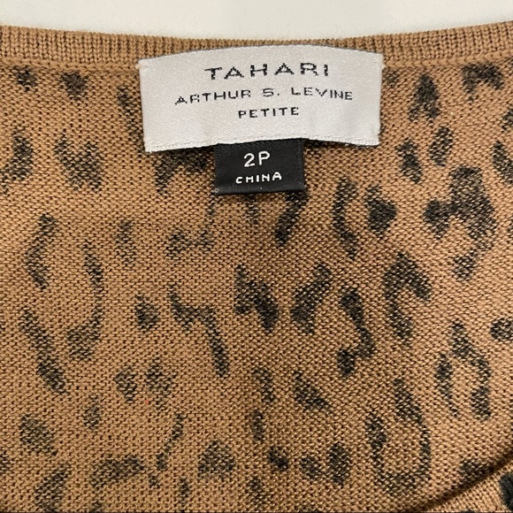 Tahari Leopard Shell - Picture 2 of 4